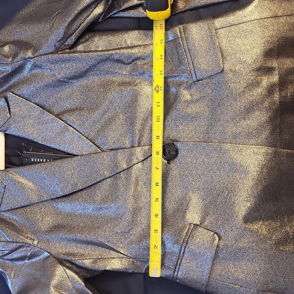 Walter Baker NWT "Katrina" Silver Blazer Size S - Picture 10 of 10